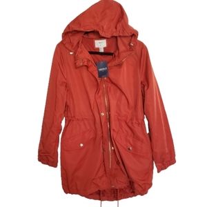 Forever 21 Utility Jacket, Rust, L